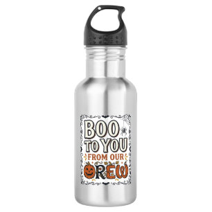 Halloween Quote Boo to You From Our Crew Vintage E 532 Ml Water Bottle
