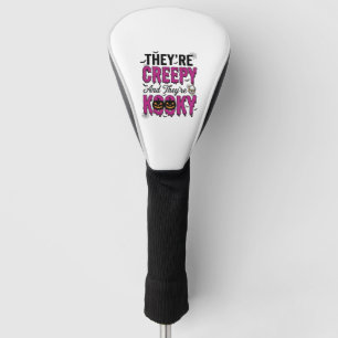Halloween Quote Creepy Kooky Spooky Vintage_1 Golf Head Cover