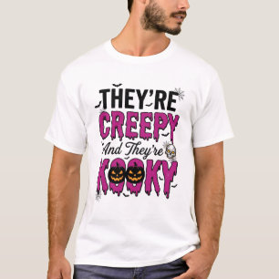 Halloween Quote Creepy Kooky Spooky Vintage_1 T-Shirt