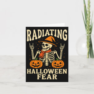 Halloween Radiology Nurse Card