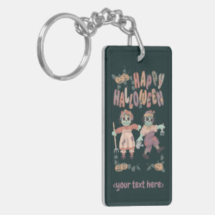 Halloween Rag Doll Zombies (1) - Key Ring