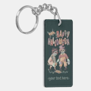 Halloween Rag Doll Zombies (2) - Key Ring