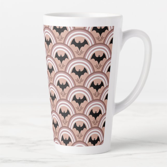 Halloween Rainbow Latte Mug (Right)