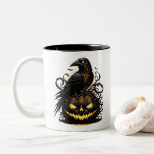 Halloween Raven Coffee Mug