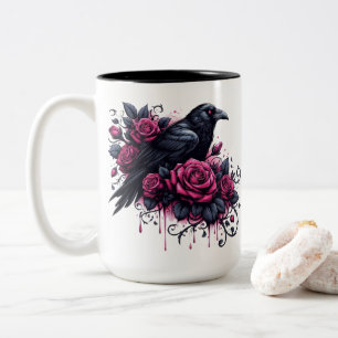 Halloween Raven Coffee Mug