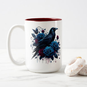 Halloween Raven Coffee Mug