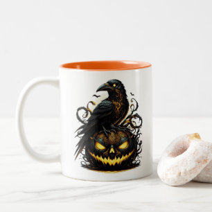 Halloween Raven Coffee Mug