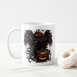 Halloween Raven Coffee Mug