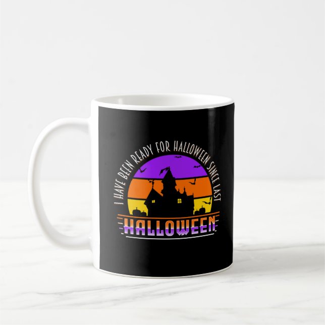 Halloween Ready Mug (Left)