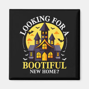 Halloween Real Estate Agent Funny Realtor Bootiful Magnet