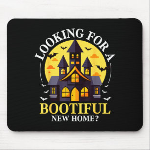 Halloween Real Estate Agent Funny Realtor Bootiful Mouse Mat