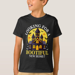 Halloween Real Estate Agent Funny Realtor Bootiful T-Shirt