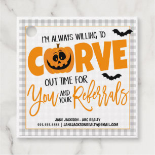Halloween Realtor Gift Tag