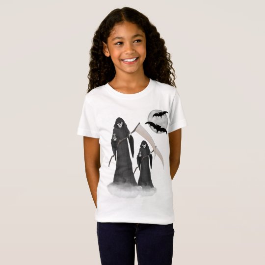 Halloween Reaper Girls T-shirt