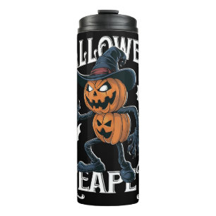 HALLOWEEN REAPER - SCARY PUMPKIN THERMAL TUMBLER