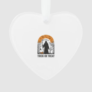 Halloween Reaper Trick Or Treat Vintage Spooky_1 Ornament