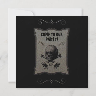 Halloween Remains ~ Invitations