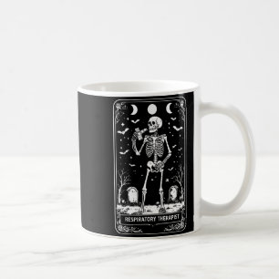 Halloween Respiratory Therapist Tarot Card Pulmono Coffee Mug