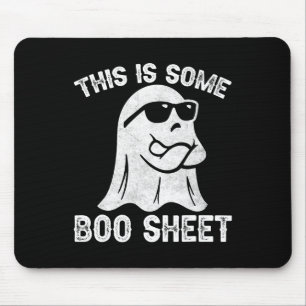 Halloween Retro Boo Ghost This Is Some Boo Sheet  Mouse Mat