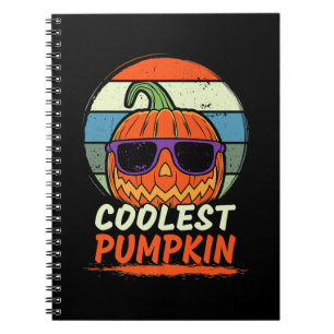 Halloween Retro coolest Pumpkin Premium Notebook