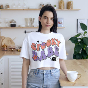 HALLOWEEN RETRO GROOVY SPOOKY BABE 🕷 T-Shirt