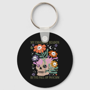 Halloween Retro My Favorite Season Is The Fall Of  Key Ring