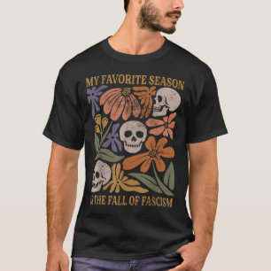 Halloween Retro My Favorite Season Is The Fall Of  T-Shirt