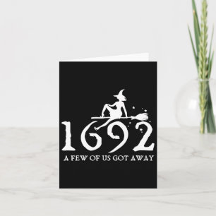Halloween Retro Salem Witch 1692 A Few Of Us Got A Card