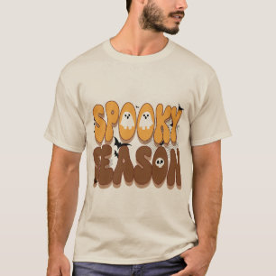 Halloween Retro Vibes Spooky Season T-Shirt