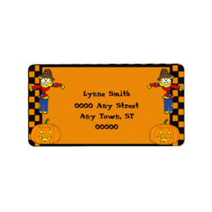 Halloween Return Address Label