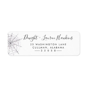 Halloween   Return Address Label