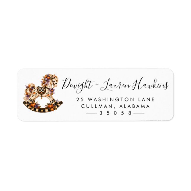 Halloween | Return Address Label (Front)