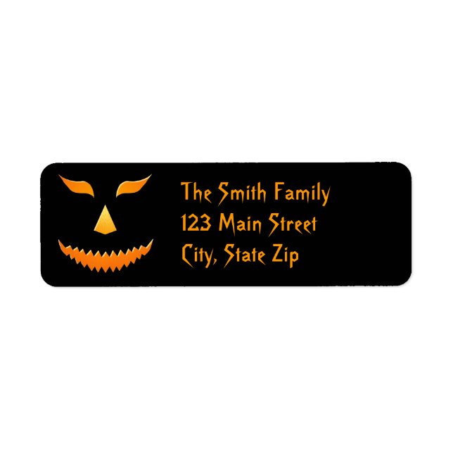 Halloween Return Address Labels (Front)