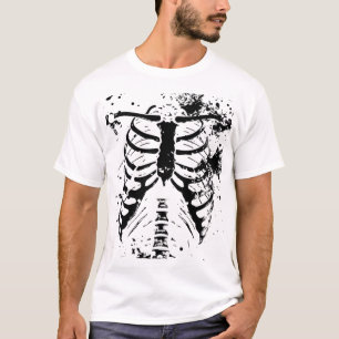 Halloween Rib Cage Tee