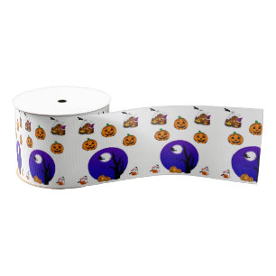 Halloween Ribbon Grosgrain Ribbon