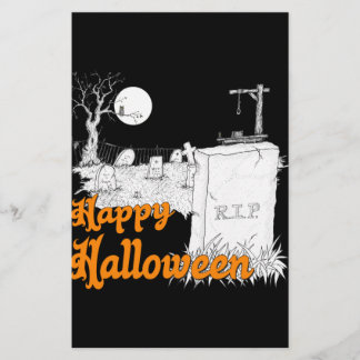 Halloween RIP Stationery