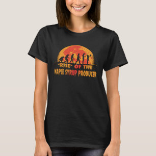 Halloween Rise of the Maple Syrup Producer Job Cow T-Shirt