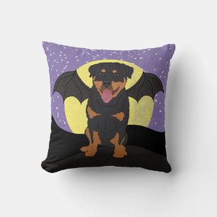Halloween Rottweiler Cushion