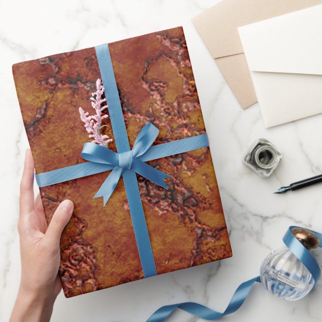 Halloween Rough Stone Wrapping Paper (Gifting)