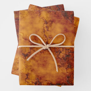 Halloween Rough Stone  Wrapping Paper Sheet