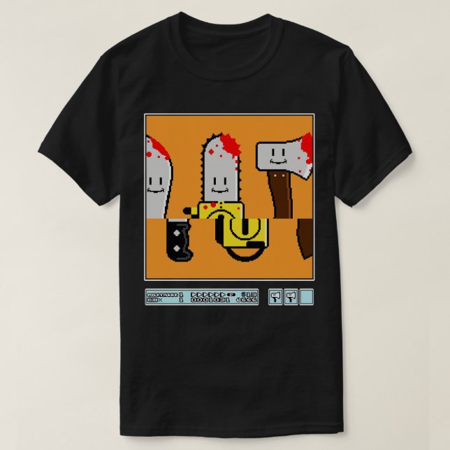 Halloween Roulette T-Shirt (Design Front)
