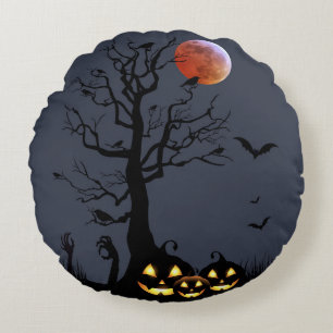Halloween Round Cushion
