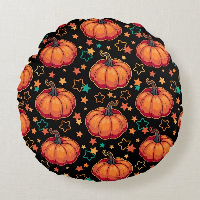 Halloween Round Cushion (Front)