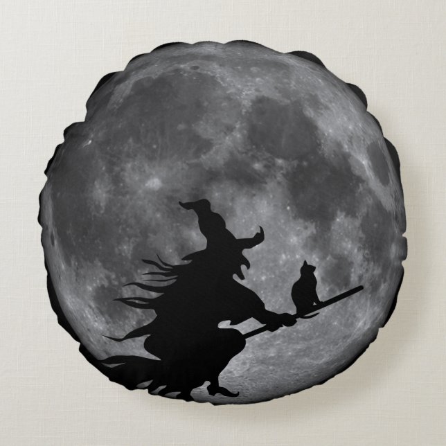 Halloween Round Pillow (Front)