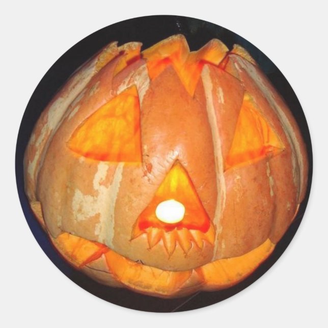 Halloween Round Sticker (Front)