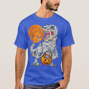 Halloween s For Boys Kids Dinosaur T Re Mummy Pump T-Shirt