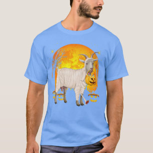 Halloween s for Boys Men Women Goat Mummy Pumpkin  T-Shirt