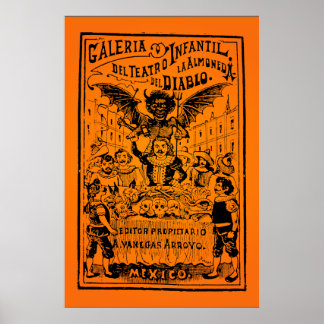 HALLOWEEN SALE! La Almoned del Diablo (Posada) Poster
