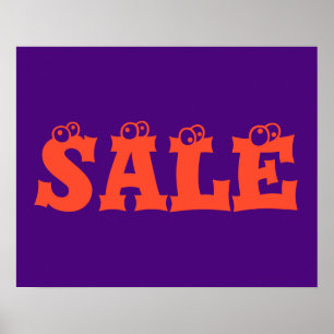 Halloween Sale Sign, Halloween Sale Poster