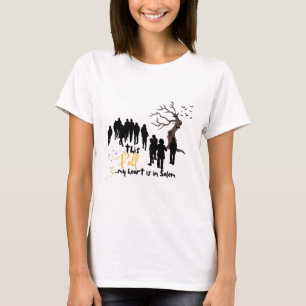 Halloween Salem Trip Heart T-Shirt